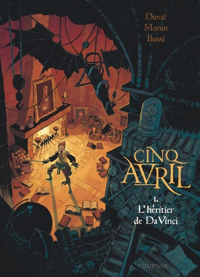 CINQ AVRIL - TOME 1 - L´HERITIER DE DA VINCI