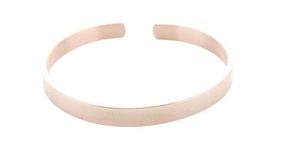 BRACELET CUIVRE FORME JONC PLAT