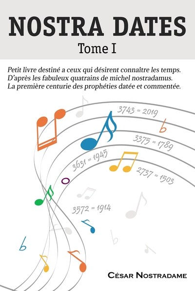 NOSTRA DATES - TOME 1