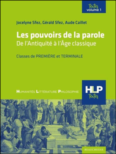 HLP VOL 1 - LES POUVOIRS DE LA PAROLE
