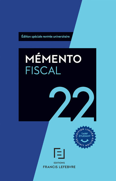 MEMENTO FISCAL ETUDIANTS 2022