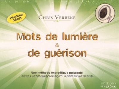 MOTS DE LUMIERE ET DE GUERISON - COFFRET SPIRALE + PENDULE