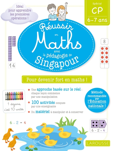 REUSSIR EN MATHS AVEC MONTESSORI ET LA PEDAGOGIE DE SINGAPOUR CP