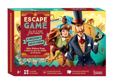 ESCAPE GAME JUNIOR - MISSION JULES VERNE - AIDE PHILEAS FOGG A FAIRE LE TOU