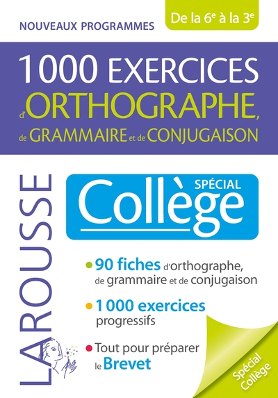 1000 EXERCICES D´ORTHOGRAPHE, SPECIAL COLLEGE