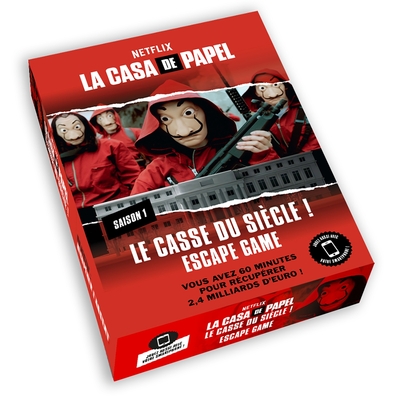 CASA DE PAPEL - ESCAPE GAME : LE CASSE DU SIECLE ! S1