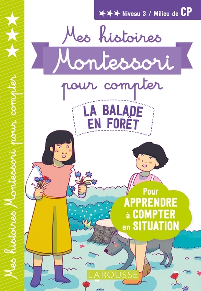 MES PREMIERES HISTOIRES MONTESSORI A COMPTER LA BALADE EN FORET