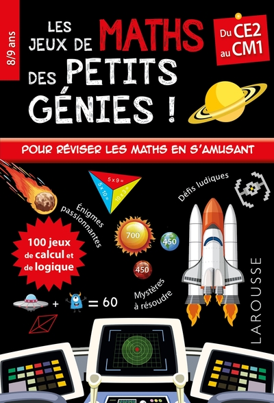 JEUX DE MATHS ET LOGIQUE DES PETITS GENIES CE2