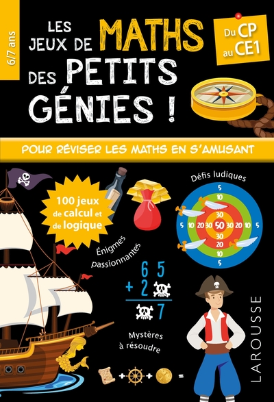 JEUX DE MATHS ET LOGIQUE DES PETITS GENIES CP