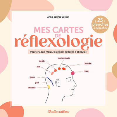 MES CARTES DE REFLEXOLOGIE - POUR CHAQUE MAUX, LES ZONES REFLEXES A STIMULER