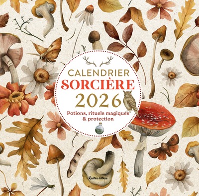 CALENDRIER MURAL SORCIERE 2026