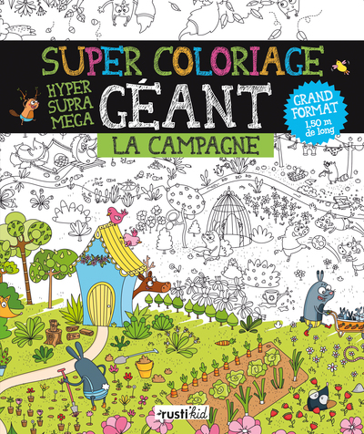 CAMPAGNE - SUPER COLORIAGE GEANT