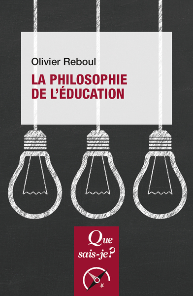 PHILOSOPHIE DE L´ EDUCATION