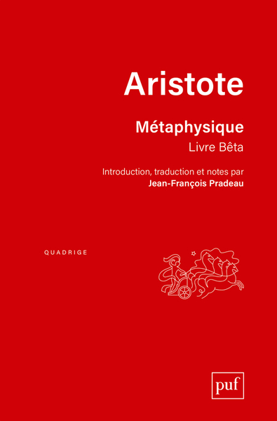 METAPHYSIQUE. LIVRE BETA