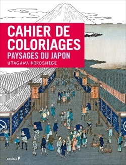 CAHIER DE COLORIAGES PAYSAGES JAPONAIS PAR HIROSHIGE