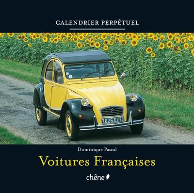 CALENDRIER PERPETUEL VOITURES FRANCAISES