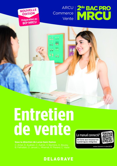 ENTRETIEN DE VENTE 2DE BAC PRO MRCU (2018) - POCHETTE ELEVE 2ED