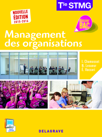 MANAGEMENT DES ORGANISATIONS TERM STMG ELEVE 2015