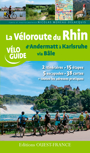 VELOROUTE RHIN, D´ ANDERMATT A KARLSRUHE VIA BALE