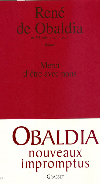 MERCI D´ETRE AVEC NOUS