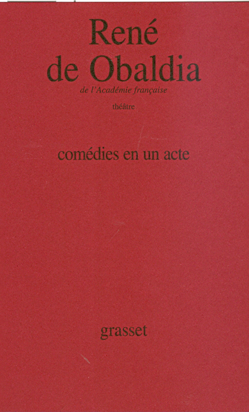 COMEDIES EN UN ACTE