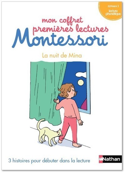 MON COFFRET PREMIERES LECTURES MONTESSORI - LA NUIT DE MINA - NIVEAU 1