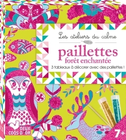 PAILLETTES FORET ENCHANTEE - MINI BOITE AVEC ACCESSOIRES