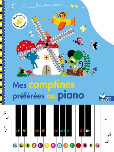 MON LIVRE PIANO - 15 COMPTINES