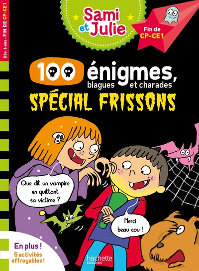 SAMI ET JULIE 100 ENIGMES, SPECIAL FRISSONS
