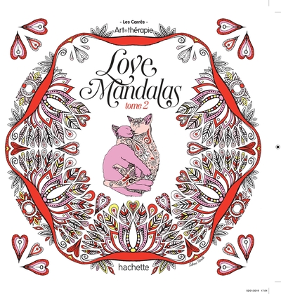 GRAND CARRE ART-THERAPIE LOVE MANDALAS