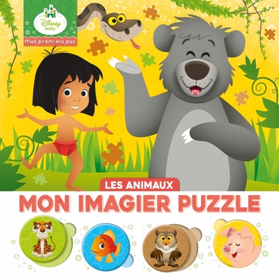 DISNEY BABY - MES PREMIERS PAS - PUZZLE 4 PIECES - ANIMAUX