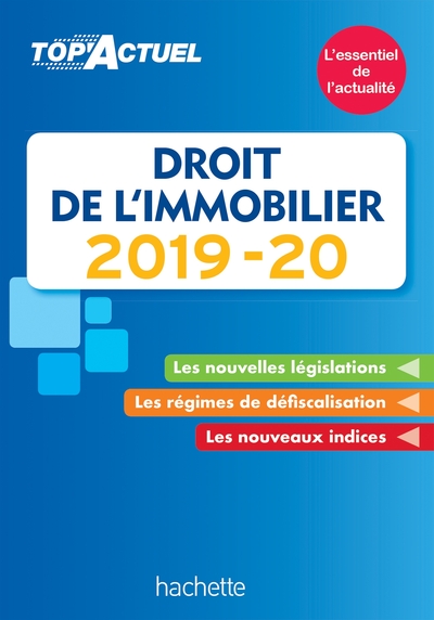 TOP´ACTUEL DROIT DE L´IMMOBILIER 2019-2020