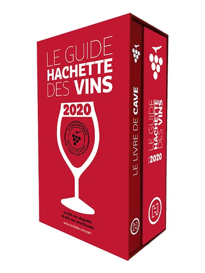 COFFRET LE GUIDE HACHETTE DES VINS 2020 + LIVRE DE CAVE