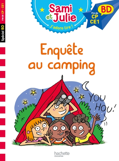 SAMI ET JULIE BD : ENQUETE AU CAMPING