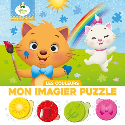 DISNEY BABY - MES PREMIERS PAS - PUZZLE 4 PIECES - LES COULEURS
