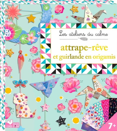 ATTRAPE-REVE ET GUIRLANDE EN ORIGAMIS