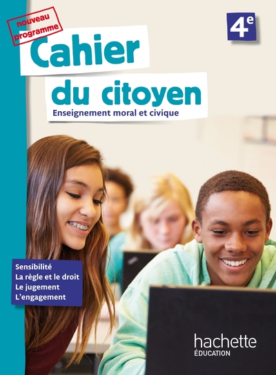 CAHIER DU CITOYEN 4E - ED. 2019