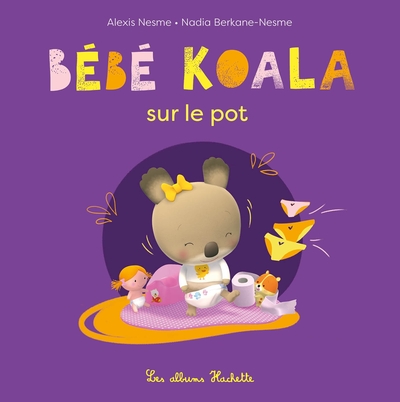 BEBE KOALA SUR LE POT