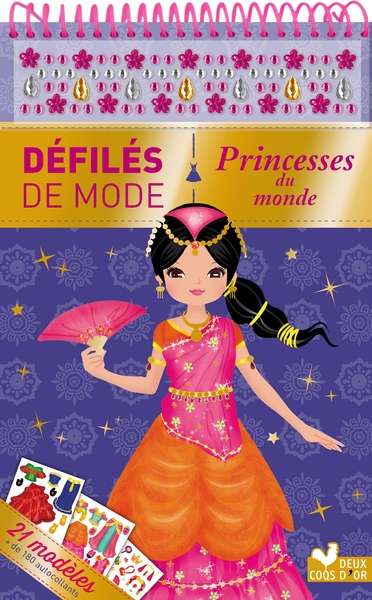 PRINCESSES DU MONDE - BLOC A SPIRALE