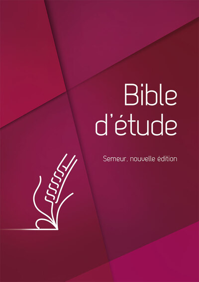 BIBLE D´ETUDE SEMEUR COUVERTURE RIGIDE ROUGE, TRANCHE BLANCHE
