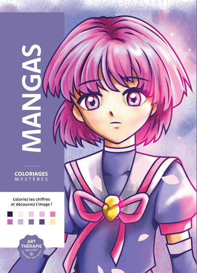 COLORIAGES MYSTERES - MANGAS