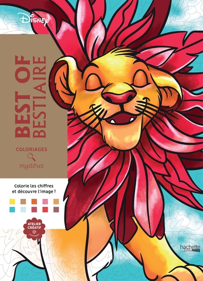 COLORIAGES MYSTERES DISNEY - BEST OF BESTIAIRE