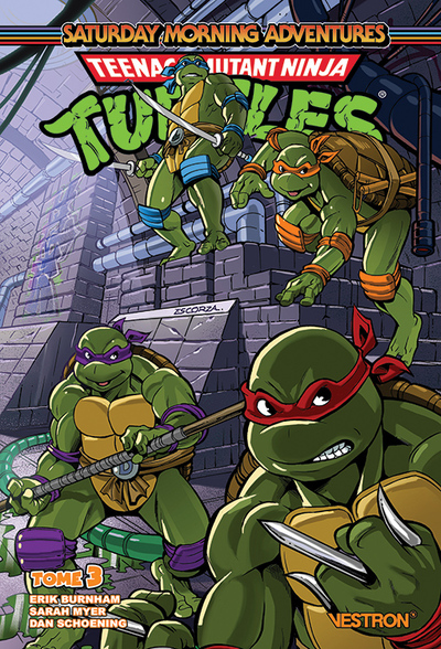 TEENAGE MUTANT NINJA TURTLES SATURDAY MORNING ADVENTURES - TORTUES NINJA : LES N